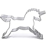 GUAngqi Cookies Cake Mold Biscuit Stainless Steel Unicorn Horse Pastry Cutter Baking