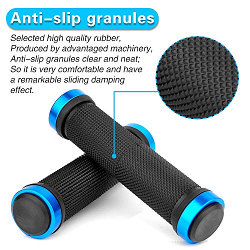 image for BOBILIFE Bike Handlebar Grips, Non-Slip-Rubber Adjustable Bicycle Hand