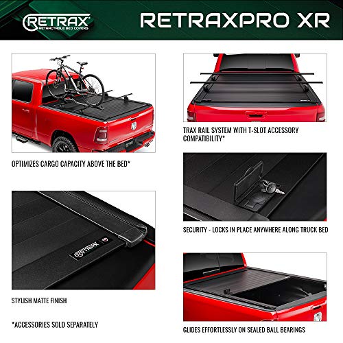 RetraxPRO XR Retractable Truck Bed Tonneau Cover T80378 Fits 2021