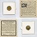 THE LAST DAYS OF PAGAN ROME - Authentic Roman Bronze Coin in Mini Album - Genuine Roman Ancient Antique from 240-324 AD - Historical Souvenir with Certificate of Authenticity
