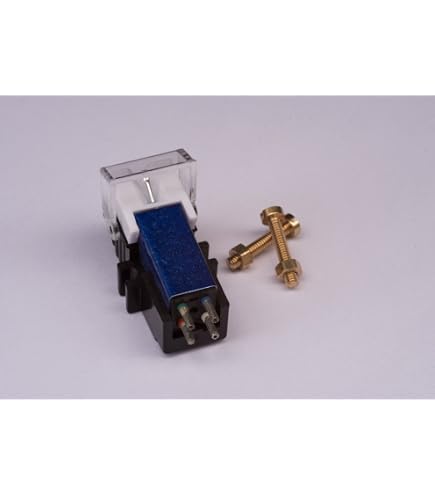 Aguja De Diamante Y Cartucho Para Giradiscos Yamaha PF20, TT300U, TT400U, TT500U - Tipo Imán Móvil (MM)