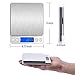 aiPao 3000g/0.1g Digital Kitchen Scales, High-precision Pocket Food Scale, Multifunctional Pro Scale with Back-Lit LCD Display, Lab Weight, 0.01oz