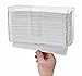 Alpine Industries Acrylic Wall-Mounted Paper Towel Dispenser - Single or Multiple Towel Retrieval - Bi Fold and C Fold (Clear)