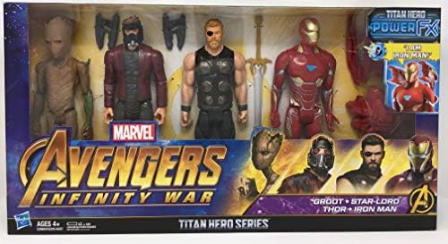marvel avengers infinity war titan hero series groot