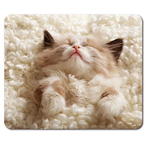 Adorable Kitten Mouse Mat Pad - Computer Desk Accessory Christmas Mum Sister Niece Daughter Gift Cat Cats Kittens Animal #8377
