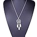 Ularmo 2015 New Hot Women Girl Retro Vintage Dream Catcher Pendant Chain Necklace Jewelry (D)