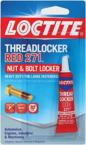 Loctite 209741 .08 Oz Red Heavy Duty Threadlocker