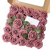 Breeze Talk Artificial Flowers Mauve Roses 25pcs