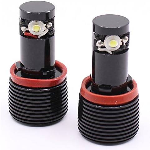 Paision 1pair H8 LED Angel Eyes Halo Ring Bulb Cree 6w LED Marker for BMW E92 E93 E70 E71 E53 X5