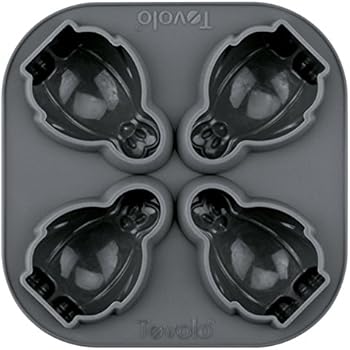 Tovolo Novelty Penguin Ice Cube Mold Trays, Flexible Silicone, Dishwasher Safe