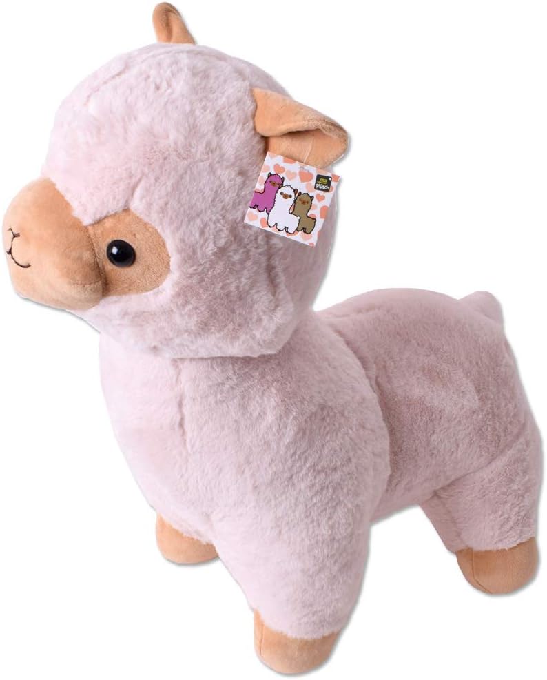 TE-Trend XXL Plüsch Alpaka Alpaca Lama Plüschtier Kuscheltier Deko Stofftier Kinder Baby Geschenk 40 cm Hellbraun: Amazon.de: Spielzeug - Alpaka Baby