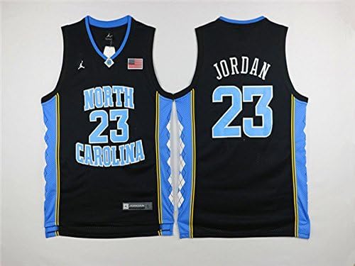 Dancelown Exclusive Basketball Jersey North Carolina Jersey, Collage Jersey North Carolina 23 Black M