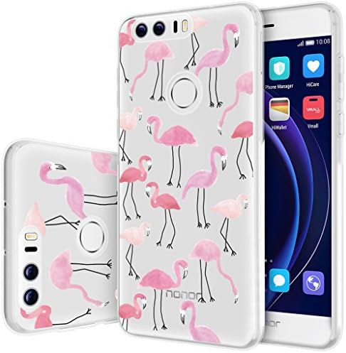 Huawei Honor 8 Case , ivencase Ultra Slim Crystal Clear Soft Silicone Back Cover for Huawei Honor 8 5.2"