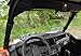 SuperATV Scratch Resistant Vented Windshield for 2016+ Polaris General 1000 | 2017+ General 4 | 1/4