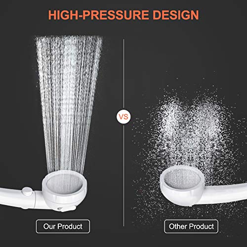 Camplux Hand Held Showerhead with ON/Off Switch, Portable Spray Shower