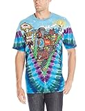 Liquid Blue Men's Grateful Dead Casey Jones T-Shirt, Multi, XX-Large