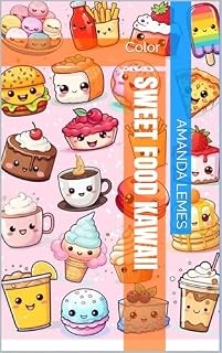 Livro Sweet Food Kawaii: Color