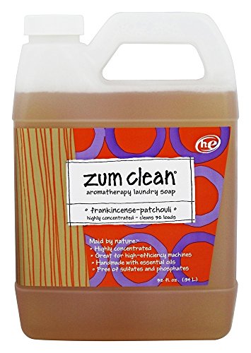 Indigo Wild Zum Clean Laundry Soap, Frankincense & Patchouli, - Import