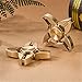 Nuofeng Fidget Spinner Toy Hand Spinners Stress and Anxiety Relief Toy (Copper 3)