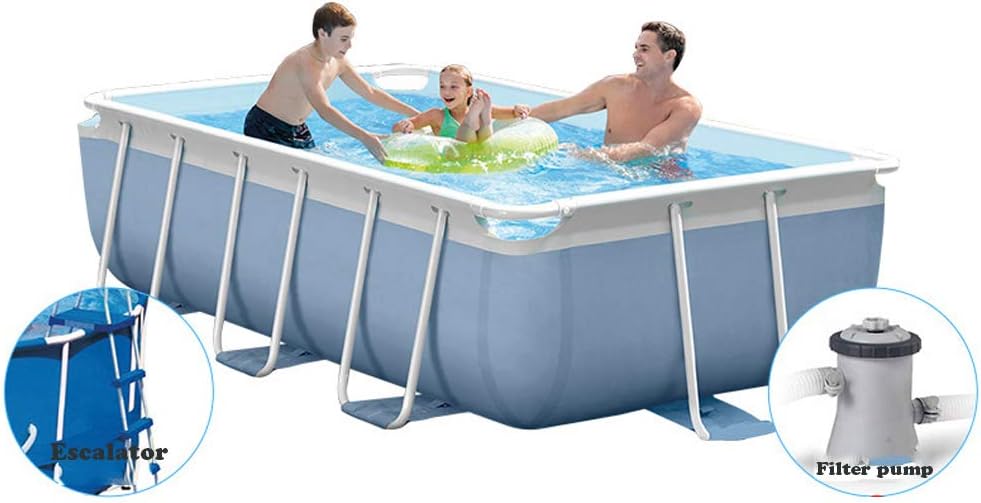 large rectangular paddling pool
