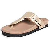 R0AM Women's The T Strap Slides