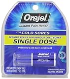 Orajel Single Dose Cold Sore Treatment, 4 Count