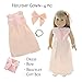 PZAS Toys 4 Outfit Set, Compatible with All 18 Inch Doll Clothes