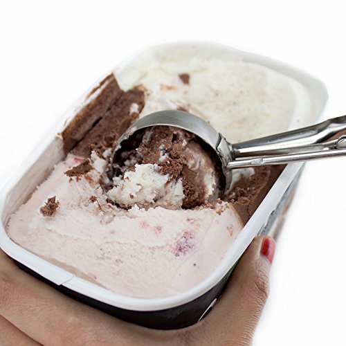 3 Pack Stainless Steel Mechanical Ice Cream Scoops by Kchen