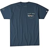 Salty Crew Blue Rogers SS Tee - Men's Fashion Casual Short Sleeve T-Shirt Cotton - Regular Fit - Lifestyle Beach Apparel