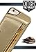 Smartish® iPhone 6/6s Wallet Case - Wallet Slayer Vol. 2 [Slim Protective] Credit Card Holder for Apple iPhone 6s/6 (Silk) - Champagne Gold