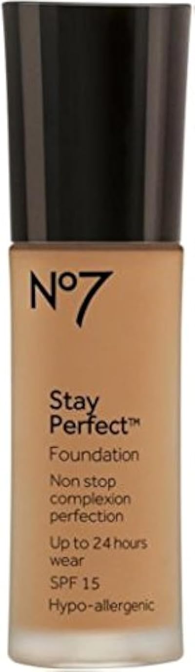 No7 Stay Perfect Foundation Deeply Beige - Long-Lasting Skin Tone Foundation