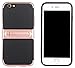 iPhone 6/ 6S Case, Vecan [Dual Layer Protection] Soft TPU & Hard PC with Kickstand Luxury Cover for iPhone 6/ 6S (Rose Gold)