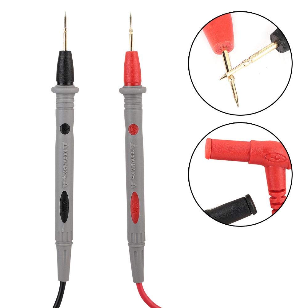 PT1006 Digital Multimeter Crocodile Clip Probe Pen + 1000V 20A Test Lead Cable 90cm Safety Alligator Clips Multimeter Test Leads Accessories Kit for Most of Digital Multimeter - Image 3