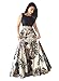 Shopaholic Women's Banglori Silk Lehenga Choli Free Size White