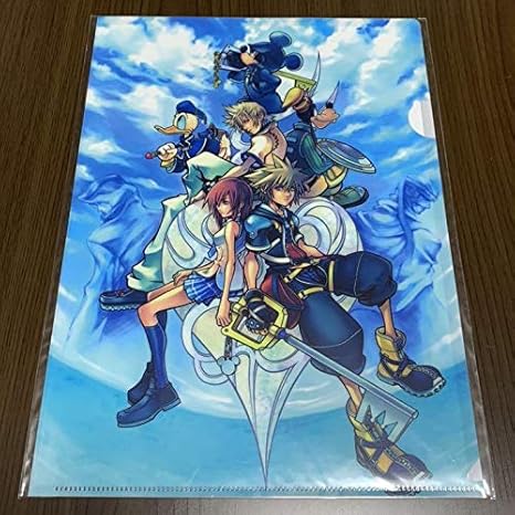 Amazon Co Jp キングダムハーツ クリアファイル ソラ ロクサス カイリ ドナルド グーフィー ホビー 通販