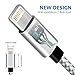 Lightning Cable, Bestronic iPhone Charger 3Pack 10FT Ultra Long Nylon Braided USB Cable Cord Compatible with iPhone7 7Plus 6s 6sPlus 6 6Plus 5 5s 5c SE iPad iPod & More (Grey&White)