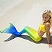 Fin Fun Mermaid Tail, Reinforced tips, Monofin, Bali Breeze, Adult S