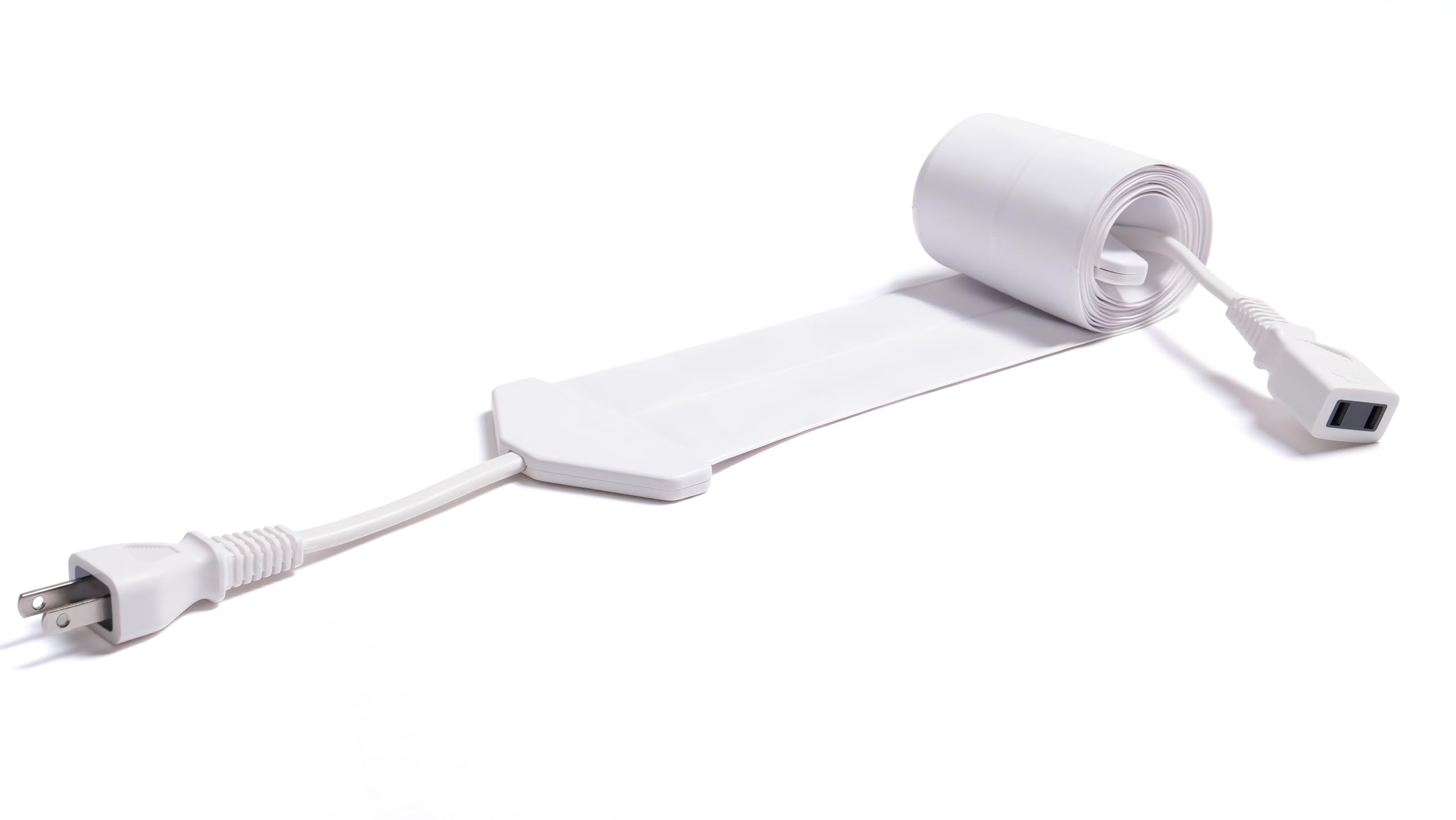 Photo 1 of Koumeican the thinnest extension (power) cord in the world 0.003-Inch Flat Code 9.84-Feet White
