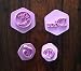 DESIGNER FASHION HANDBAG LOGO COOKIE CUTTER MOLD FOR CANDY CHOCOLATE FONDANT
