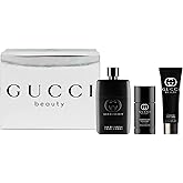 Gucci Guilty Pour Homme 3 Pcs Gift Set: Eau de Parfum 90ml Spray + 75ml Deo + 50ml Gel - Hard Box