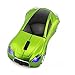 CHUYI Cool Sports 3D Car Shaped Wireless Optical Mouse 1600DPI 3 Button Ergonomic Office Mice with USB Receiver for Travel Business School Home Gift (Pearl Blue - 1 Pack)