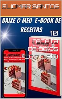 Livro 10 receita de bolos completo