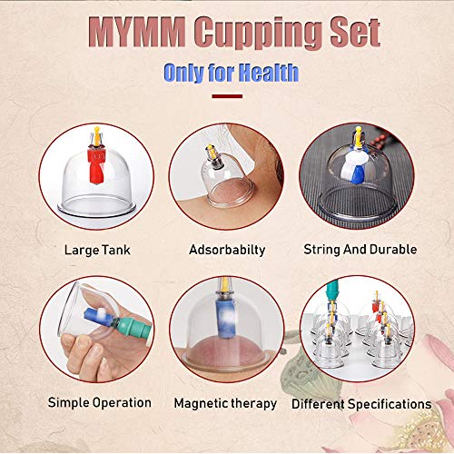 24 Cupping Cups Traditional Chinese Therapy Cupping Set