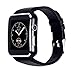 ASOON Smart Watch, Bluetooth Watch Touch Screen Smart Wrist Watch Support SIM Card, Pedometer, Sleep Monitor for Samsung LG Galaxy Note Sony Nexus Android Phones … (X6) (Black)
