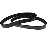 135J6 Poly V Planer Drive Belt for Ryobi AP10 AP-12, Delta 22-540 22-546 TP300, Wen 6550 (2-Pack)