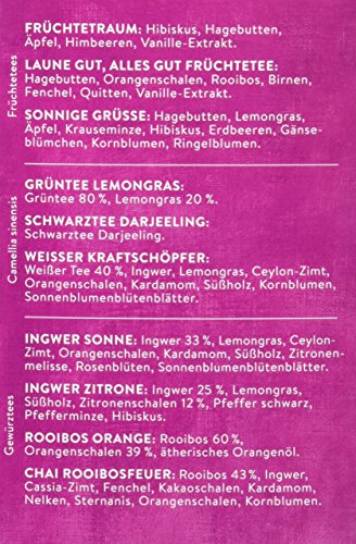 Sonnentor Tee-Probier Mal! Aufgussbeutel, 1er Pack (1 x 31,5 g) - Bio – Bild 3