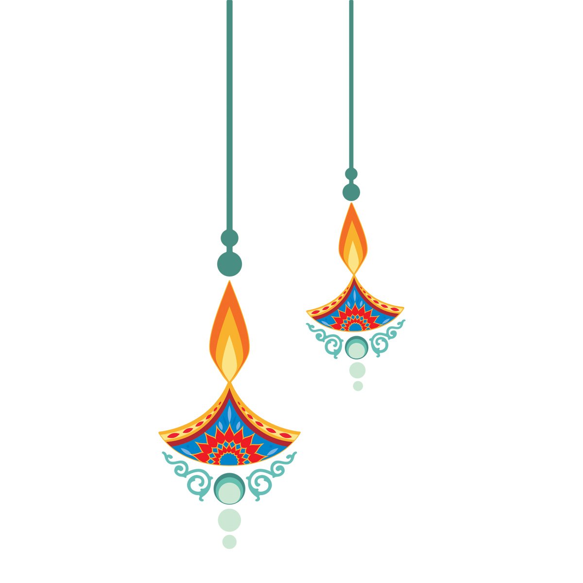 buy autographix cultura vinyl hanging diyas decal multicolour online at low prices in india amazon in buy autographix cultura vinyl hanging