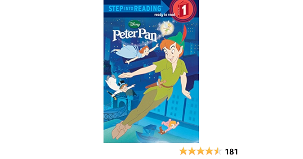 Peter Pan Step Into Reading Disney Peter Pan Rh Disney Rh Disney Amazon Com Books