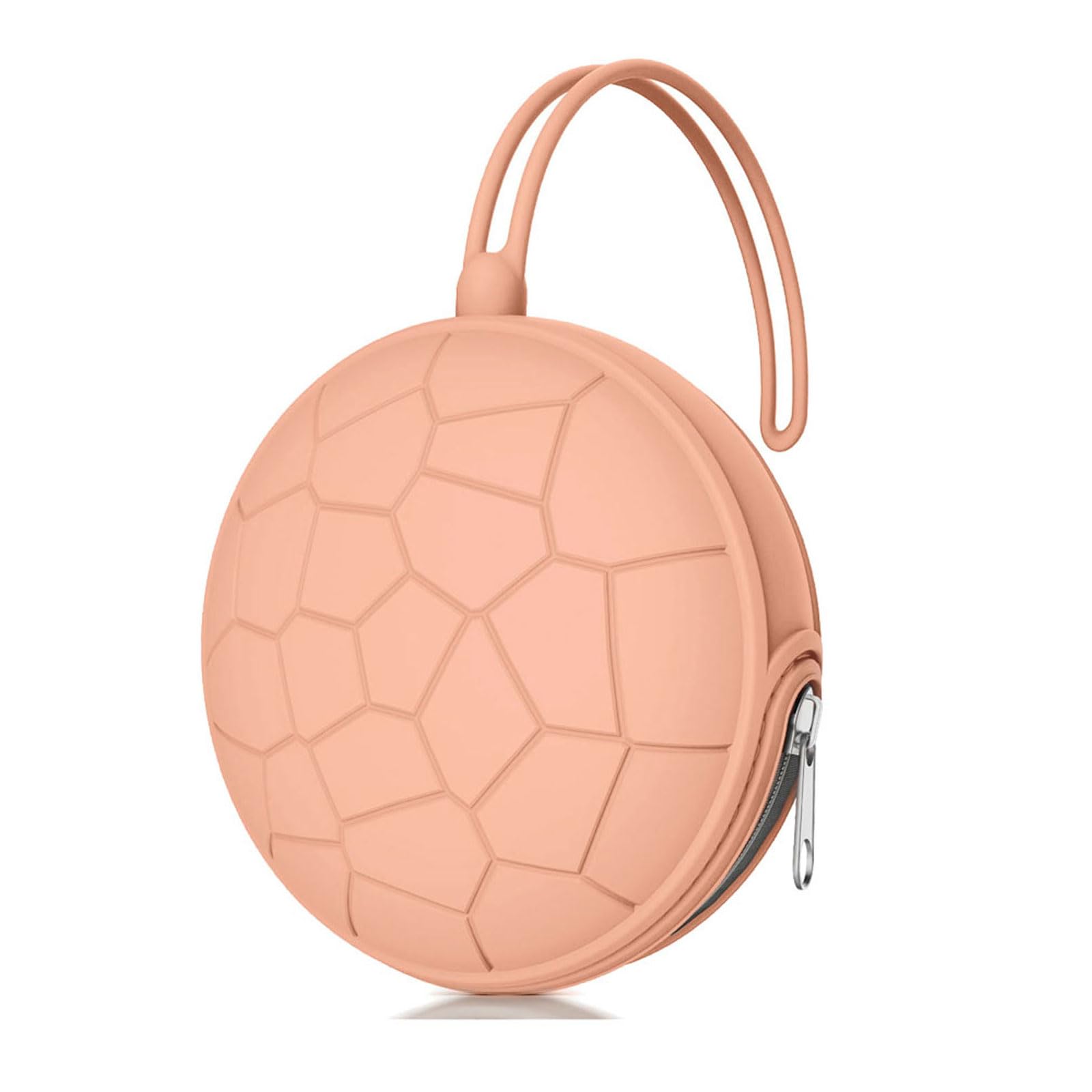 Smlpuame Dummy Holder Case Set,BPA Free Silicone Pacifier Holder Pod,Dummy Storage Box,Portable Soother Pods for Baby Nappy Changing Bag Stroller,Travel,Home,Easy to Clean(Muted Red