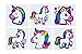 Unicorn Tattoos - 72 Pack Set Of Assorted Unicorn Temporary Tattoos - Great For Birthday Party Favors, Classrooms, Favor & Goody Bags, And Other Party Supplies - Safe, Non-Toxic, & Easy To Remove!